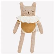 Kitten Soft Toy - Mustard Bodysuit