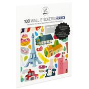 100 Stickers - France