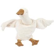 Cuddly Animal, Warming pillow and soft toy  Goose Large - White