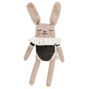 Bunny Soft Toy - Black Bodysuit