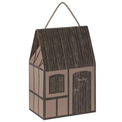 Sac emballage Cadeau Maison farmhouse maileg  - Rose