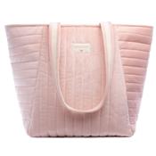Savanna Velvet Maternity Bag Nobodinoz - Blossom Pink
