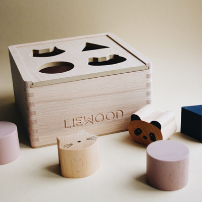 Boîte à formes puzzle en bois LIEWOOD l  Jeu