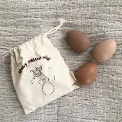 Rattle Eggs - rose