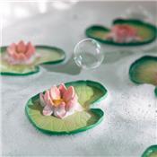 Natural Rubber Teether and Bath Toy Oli and Carol - Water Lily