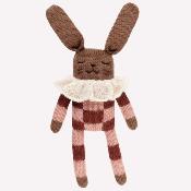 Bunny Soft Toy - Sienna Checks Pyjamas