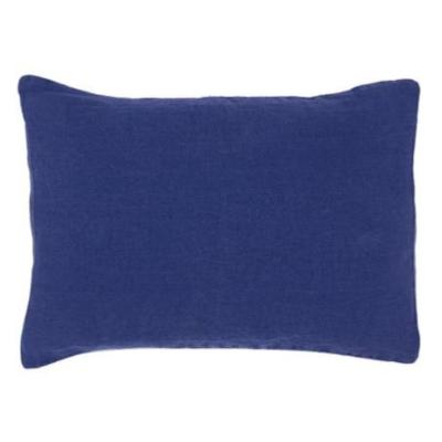 Housse Coussin Lin lavé Linge Particulier - Midnight Blue