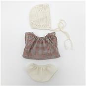 Clothes for Doll Gordi - Checked fabric