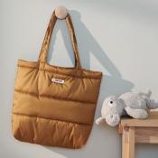 Constance Quilted and water repellent Tote-Bag - Golden Caramel