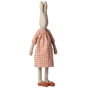 Vêtements lapin maileg robe et accessoires roses - Taille 5 (mega)