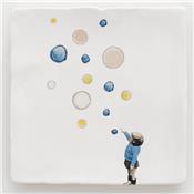 Modern Ceramic Storytiles - catching bubbles
