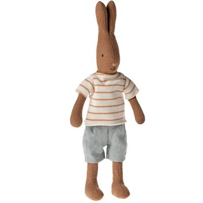 Lapin maileg Rabbit CHOCOLAT T-shirt et short - Taille 1 (mini)