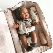 Girl Doll / Baby Doll Box - Khaki Roses