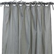 Gathered Curtain Plain numero 74 - silver grey S019