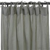 Flat curtain numero 74 - silver grey S019