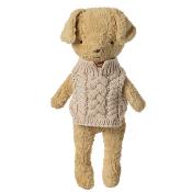 Pull pour Peluche chien chiot caniche Puppy Maileg - sable