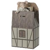 Sac emballage Cadeau Maison farmhouse maileg  - Mint