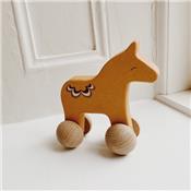 Wooden Toy - Rolling Horse