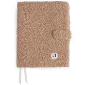 Jollein Boucle A5 health book cover - Biscuit